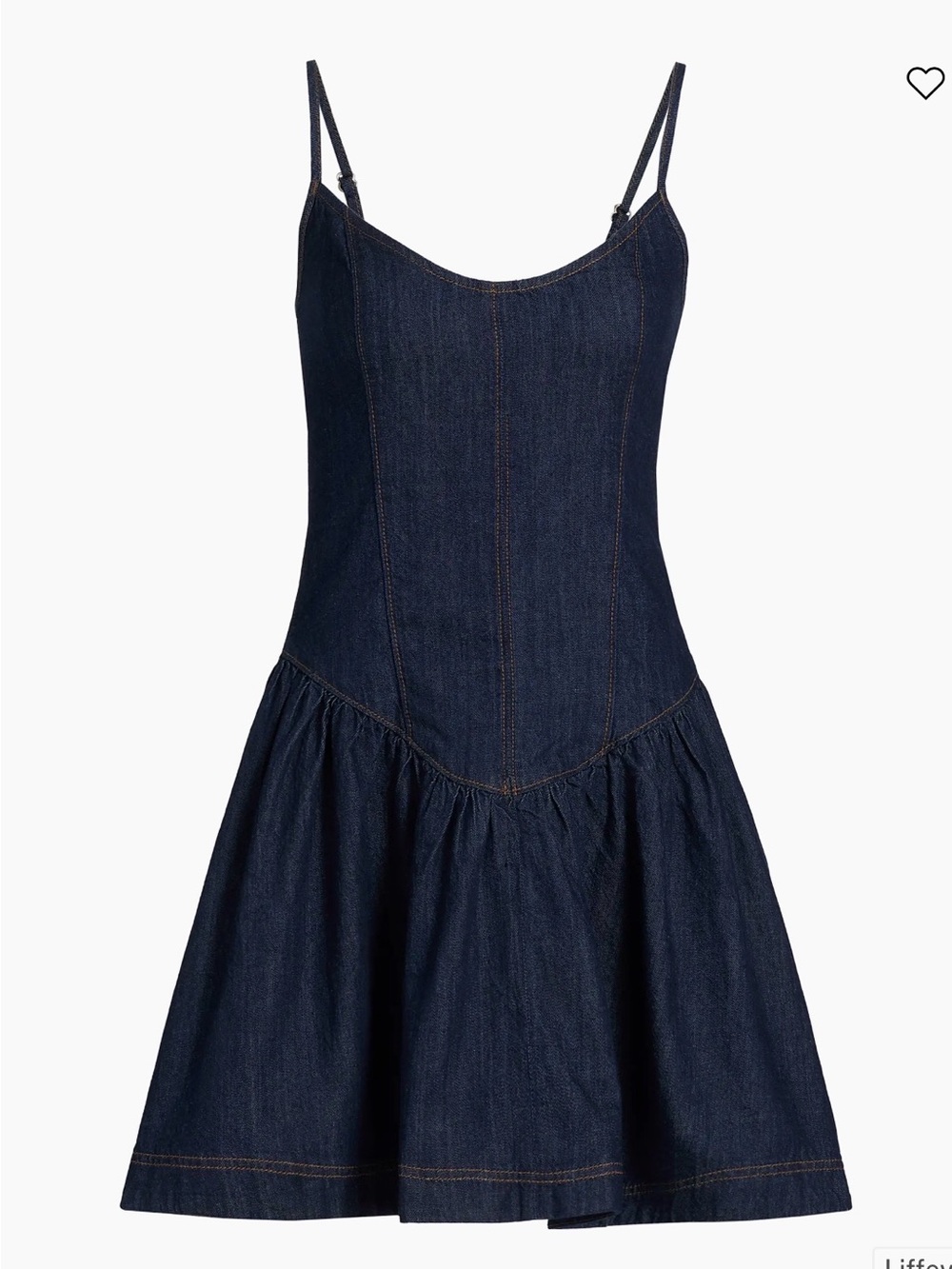Reformation Lottie Denim Minidress - Picture 3 of 6